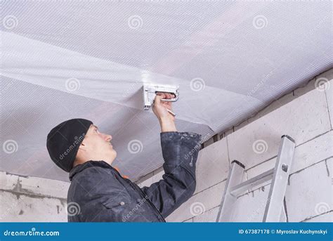 Installation of a Vapor Barrier Stock Photo - Image of industry, insulation: 67387178