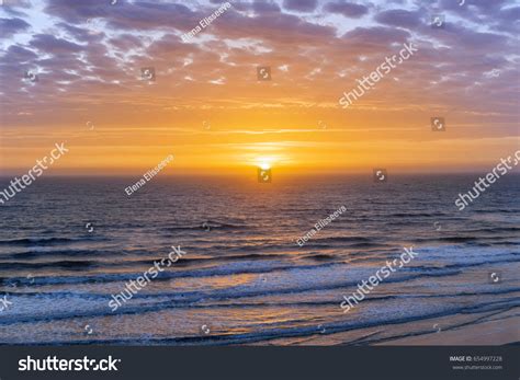 Sunrise Over The Atlantic Ocean Royalty-Free Images, Stock Photos ...