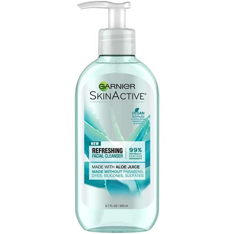 Garnier SkinActive Refreshing Facial Cleanser, 6.7 fl oz - Walmart.com - Walmart.com