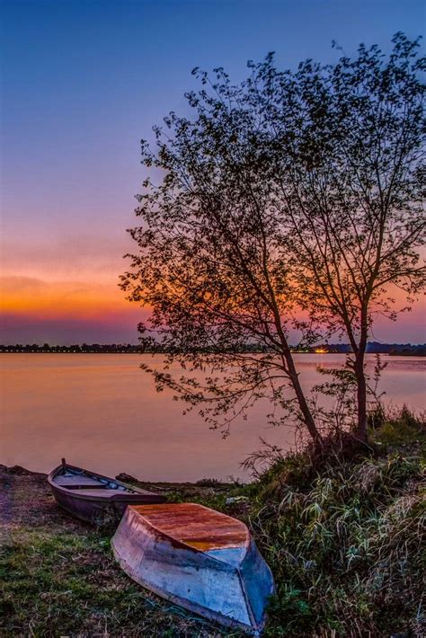 Beautiful sunset at Sukhna Lake, Chandigarh | Beautiful sites ...