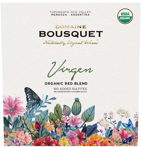 Domaine Bousquet Virgen Certified Organic Red Blend 2019 | Wine.com