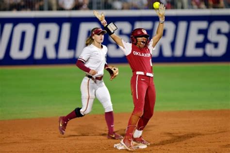 Florida State softball falls to Oklahoma in CWS opener