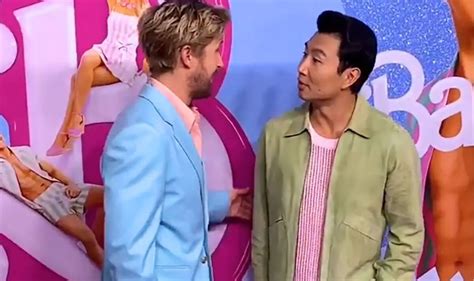 Simu Liu addresses Ryan Gosling’s ‘awkward’ Barbie red carpet moment - Celebrity News ...