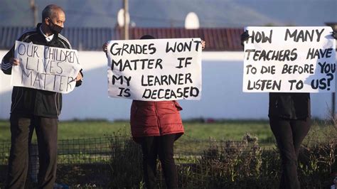 Teachers’ unions mount countrywide campaign to roll back school opening in South Africa ...