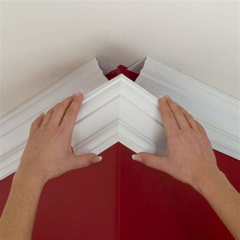 Easy Crown Molding ECM220 2.5-Inch Peel and Stick Crown Molding | Easy ...