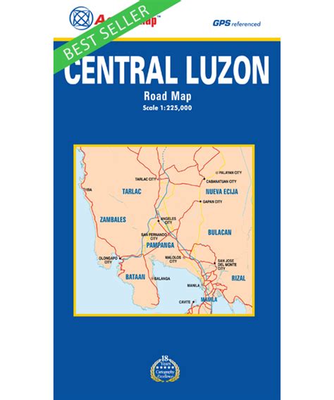 Central Luzon Road Map - Accu-Map