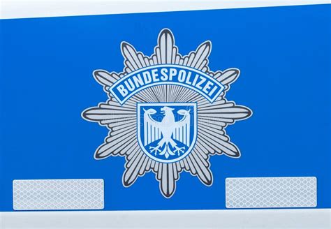 German Bundespolizei Federal Police Sign Editorial Photo - Image of bundespolizei, berlin: 72552801