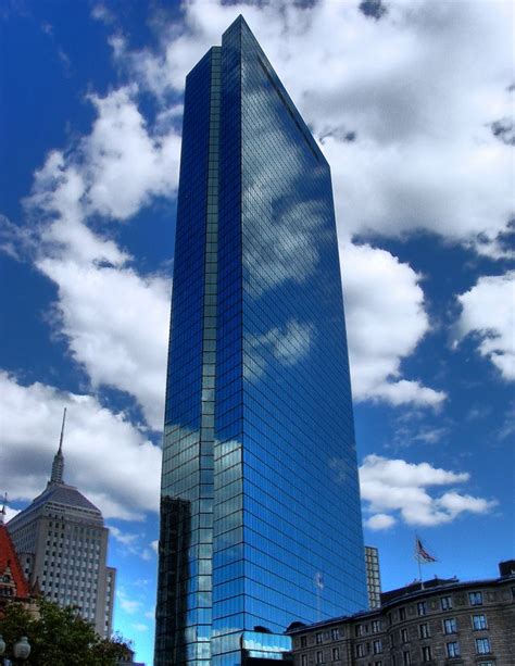 John hancock tower, Building, Skyscraper