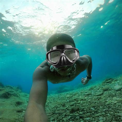 Anti-Fog Swimming Goggles Glasses Scuba Diving Underwater UV Protection ...