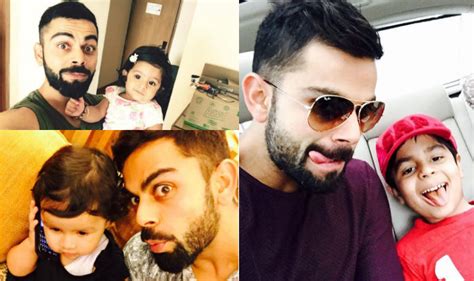 Virat Kohli is adorable with kids! See pictures with Hinaya Heer, Ziva Dhoni and more that prove ...