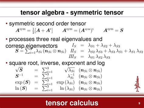 PPT - 03 - tensor calculus PowerPoint Presentation, free download - ID ...