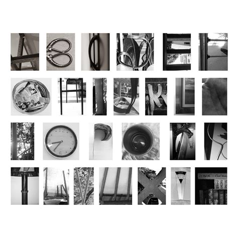 MC School Art: Photography Alphabet