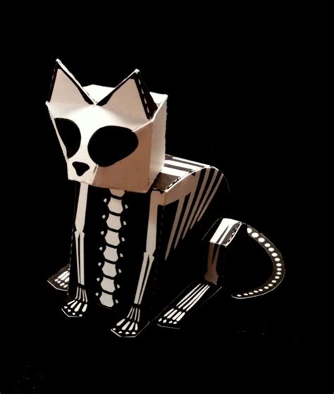 Halloween Cat Papercraft | Paperized Crafts