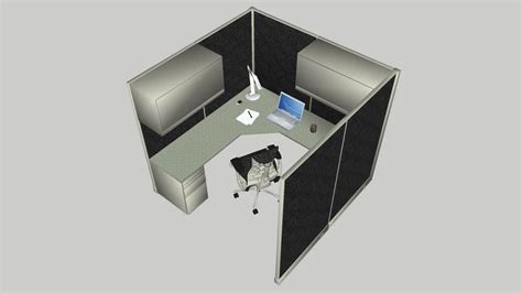 Office Cubicle | 3D Warehouse