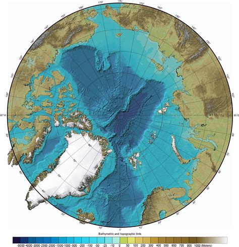 Maps: World Map North Pole