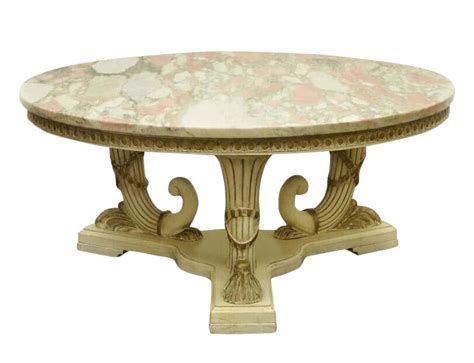 Antique Marble Coffee Table Round - Coffee Table Design Ideas