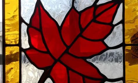 Fall Leaves Stained Glass Pattern - Glass Designs