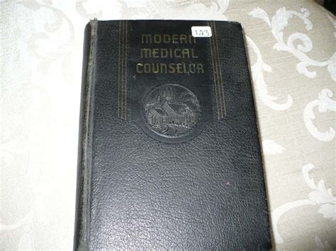 Vintage Modern Medical Counselor Book - Bodnarus Auctioneering