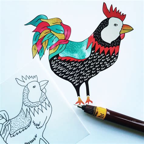 Animal & More Multicolor Illustrations on Behance