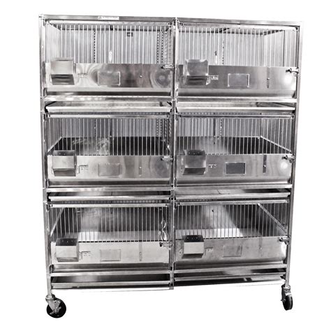 Rabbit Housing 6-Cage 5 Sq. Ft. Unit - Alternative Design Manufacturing & Supply