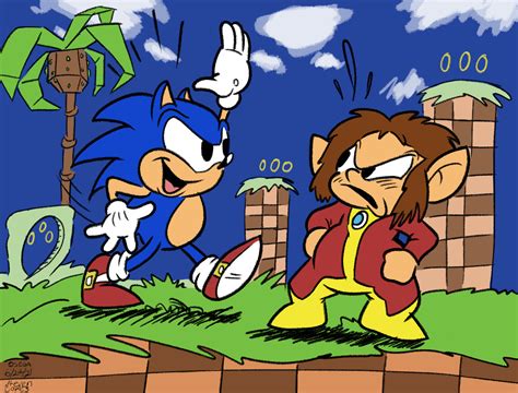 Sonic Meets Alex Kidd by SteLomation on Newgrounds