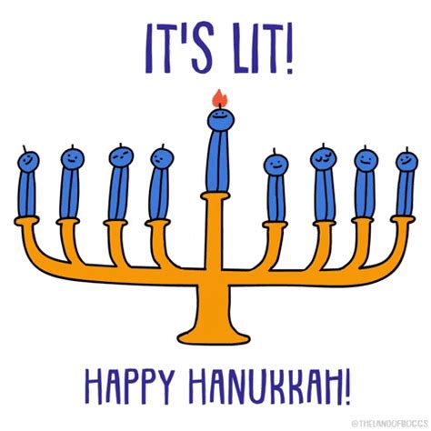 New trending GIF online: hanukkah, chanukah, boggs, menorah, bogg