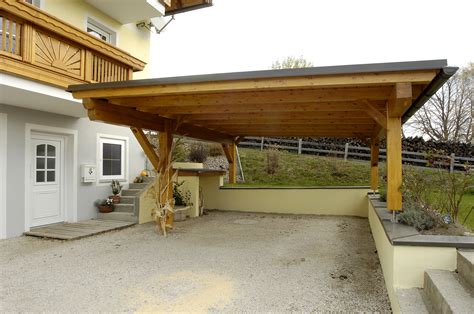 Carport: Carport Zeichnung