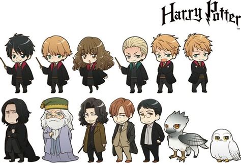 HARRY POTTER Characters Get Transfigured into Official Anime Chibi — GeekTyrant