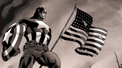 Captain America Wallpaper Comic Book - WallpaperSafari