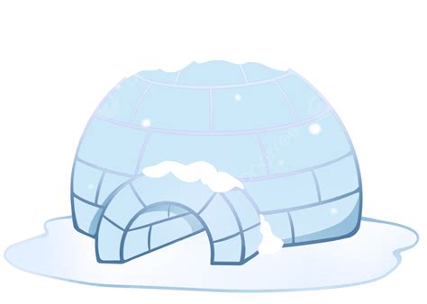 Igloo Cartoon, Cartoon Clipart, Igloo Clipart, Igloo PNG Transparent ...