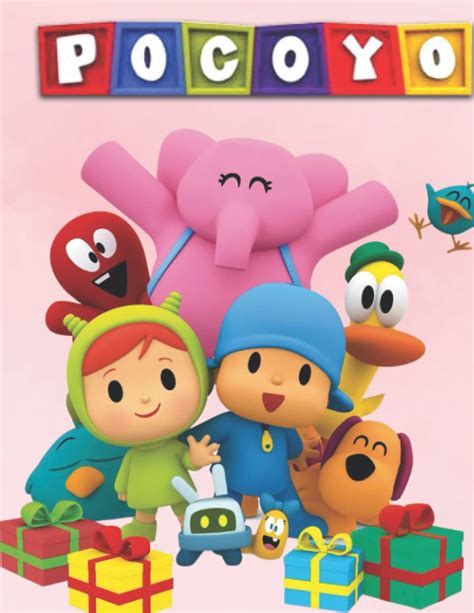 Pocoyo Coloring Book: Amazing Coloring Book With 50 Beautiful Illustrations For kids: Buy Online ...