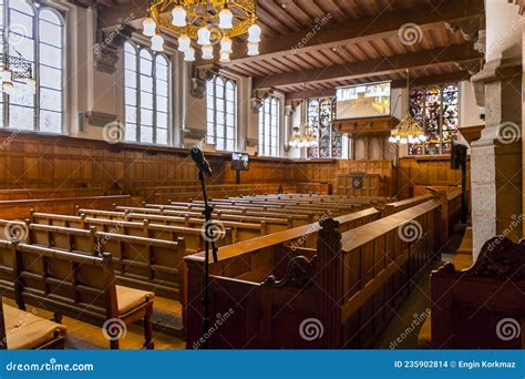 Interior View of Leiden University`s Law School Building, Netherlands ...