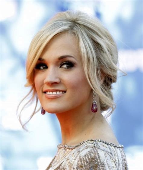 Carrie Underwood Updo | Front hair styles, Wedding hair front, Carrie ...