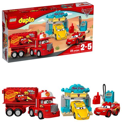 Lego Duplo Cars Flo's Cafe 10846 Building Set (28 Pieces) - Walmart.com ...