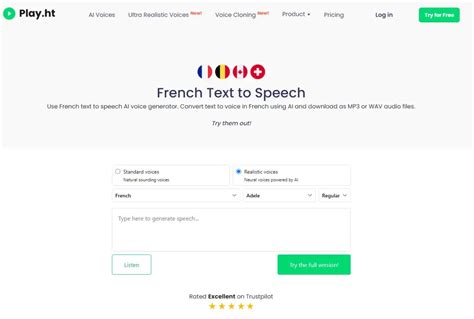 5 Best French Text to Speech Solutions for Your Next Project