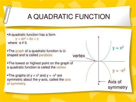 PPT - QUADRATIC FUNCTIONS PowerPoint Presentation, free download - ID:3204959