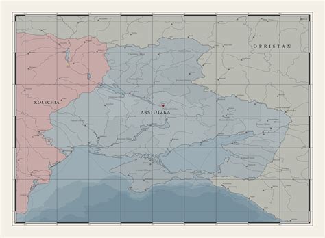 I made a map of Arstotzka from Papers Please : r/imaginarymaps