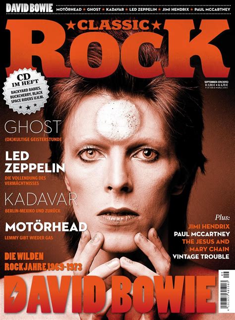 CLASSIC ROCK Magazine: Themen der aktuellen Ausgabe | Led zeppelin, Jimi hendrix, David bowie