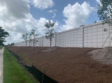 Precast Concrete Fence | Signature Privacy Walls Of Florida