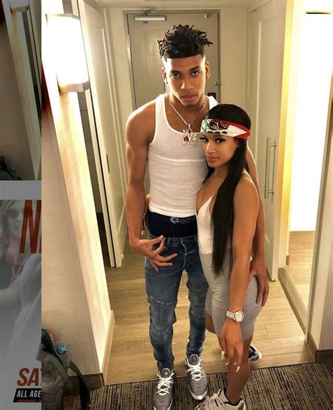 NLE Choppa Girlfriend ️ ️ ️ | Rapper outfits, Black couples goals, Cute couples goals