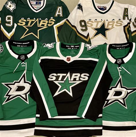 My jerseys… so far : r/DallasStars