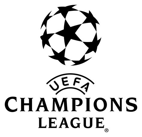 the logo for the european league, which has been designed to look like a soccer ball