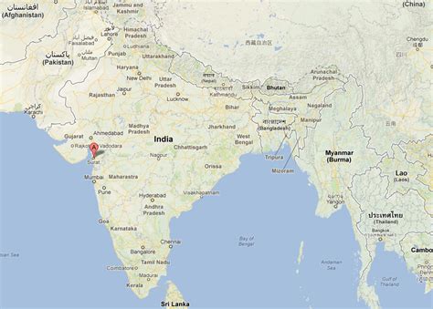 Surat Map - India