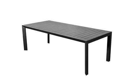 Calais Black Extension Table | Segals Outdoor Furniture