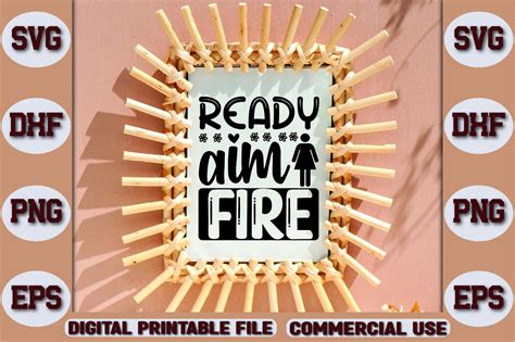 Ready Aim Fire Graphic by DESIGNPLACE · Creative Fabrica