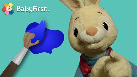 Blue | Learning Colors | Harry the Bunny | BabyFirstTV - YouTube