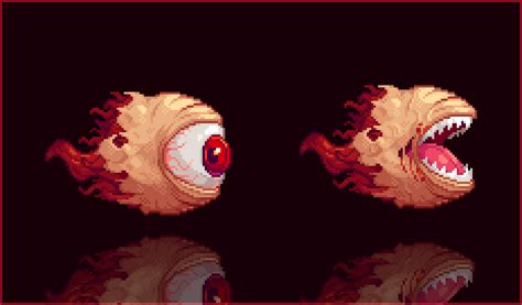 Terraria Resprites | Eye Of Cthulhu by Rappenem on Newgrounds