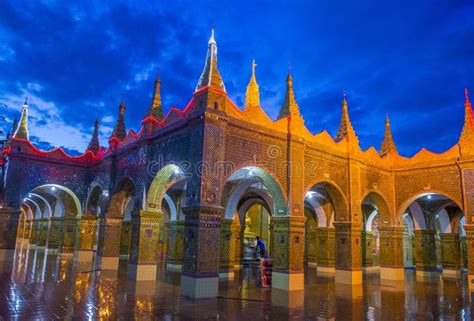 Mandalay Hill Myanmar editorial photography. Image of sacred - 105596692