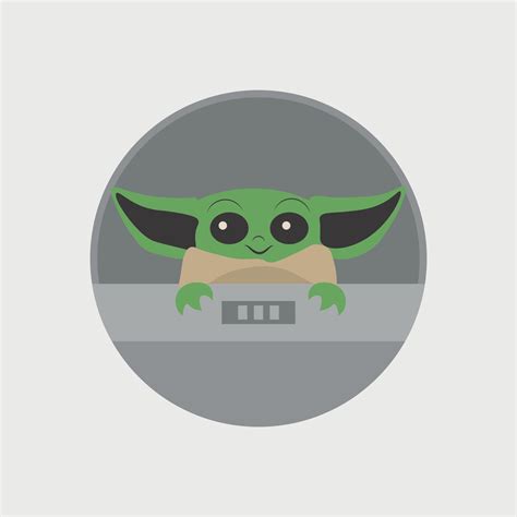 Yoda Head Vector