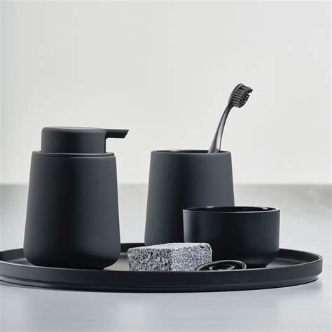 Designstuff offers a wide online selection of Scandinavian bathro… | Matte black bathroom ...